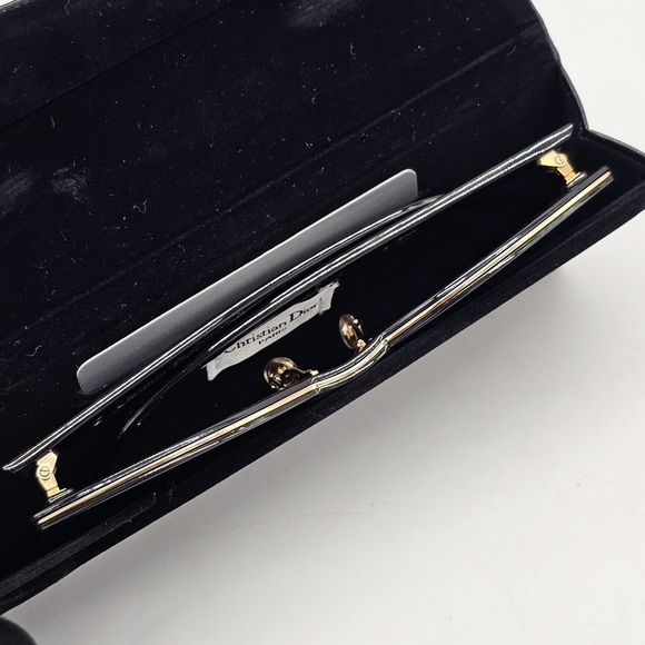 Dior Round Sunglasses Sideral 1 J63Y1 Black/Gold 53mm - Picture 15 of 17